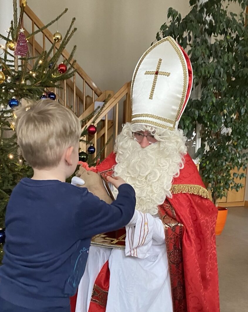 Der Nikolaus war zu Besuch!